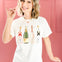 Champagne Bottles Gold Foil Graphic Tee