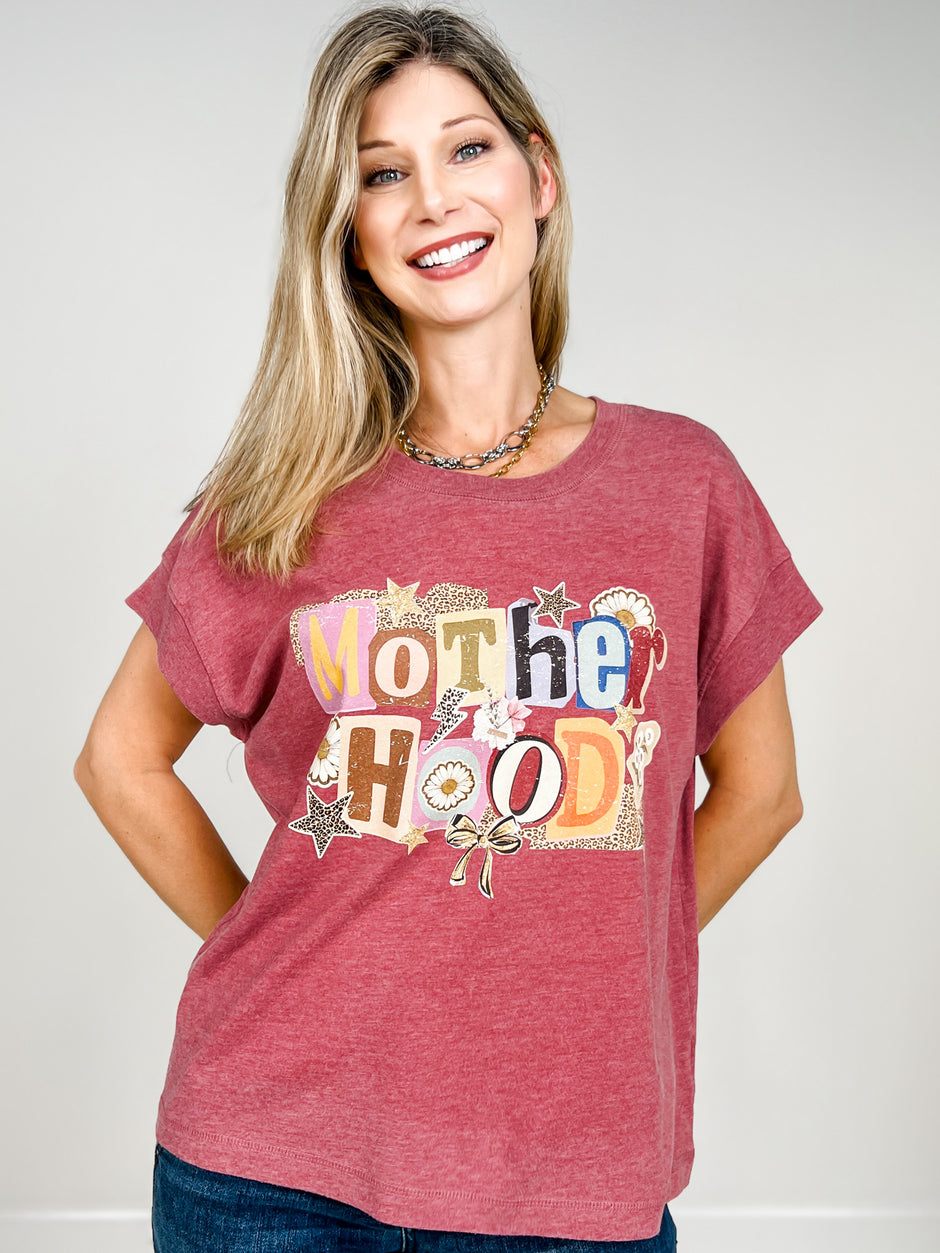 Grunge Motherhood Graphic Tee