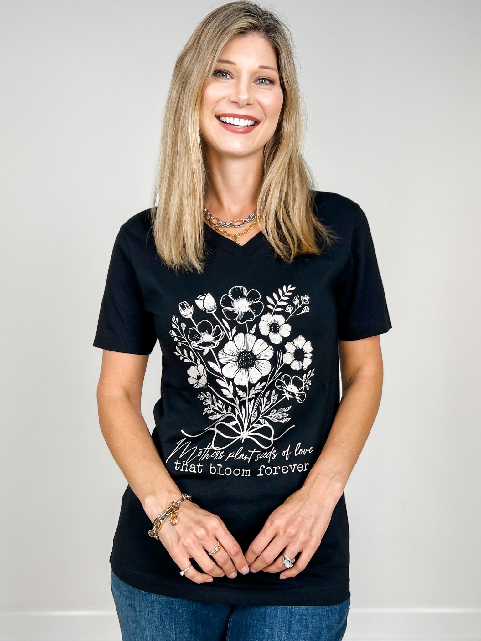 Mother Plant Seeds Of Love Graphic Tee