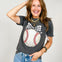 Paint Stroke Baseball Graphic Tee