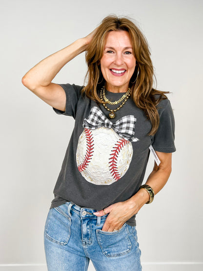 Paint Stroke Baseball Graphic Tee
