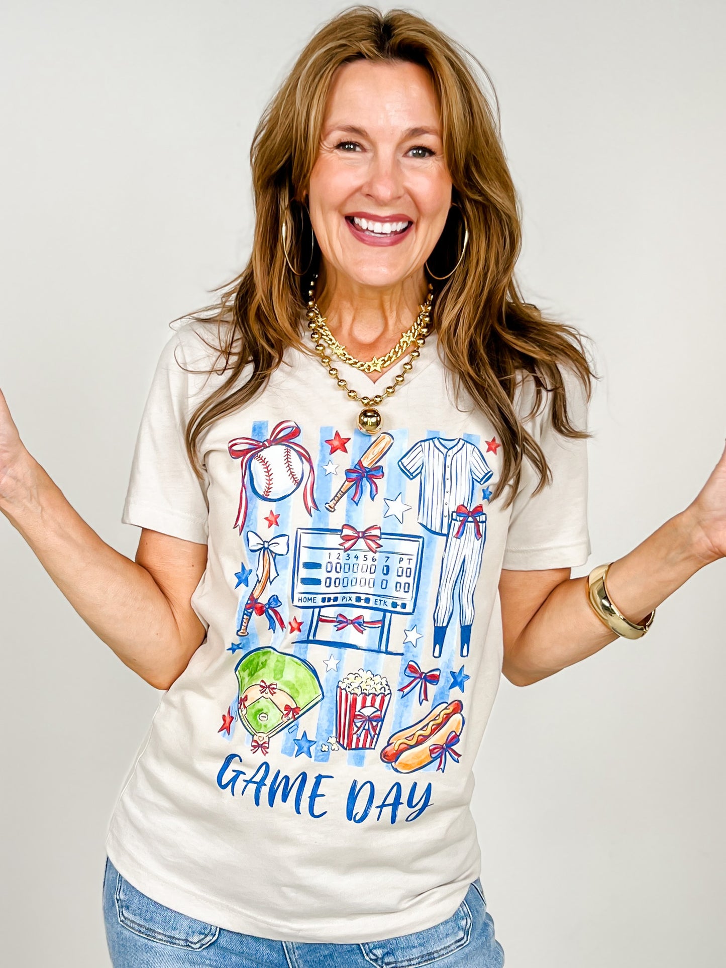 Game Day Baseball Graphic Tee