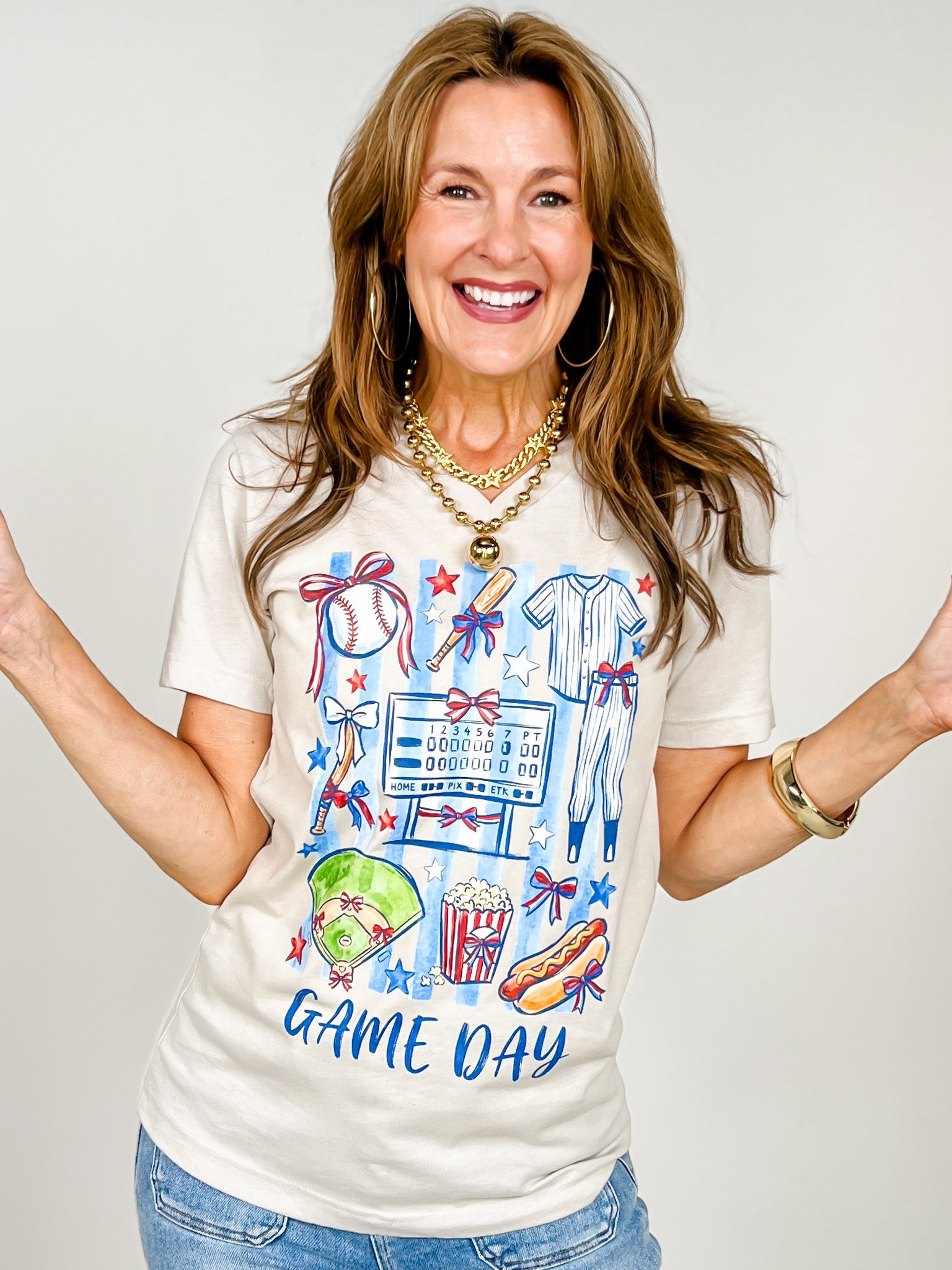 Game Day Baseball Graphic Tee