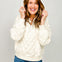 Quilted Quarter Zip Hoodie Jacket