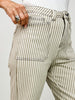 MICA Super High Loose Fit Straight Striped Jeans