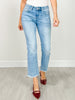MICA Denim Mid Rise Cigarette Crop Jeans