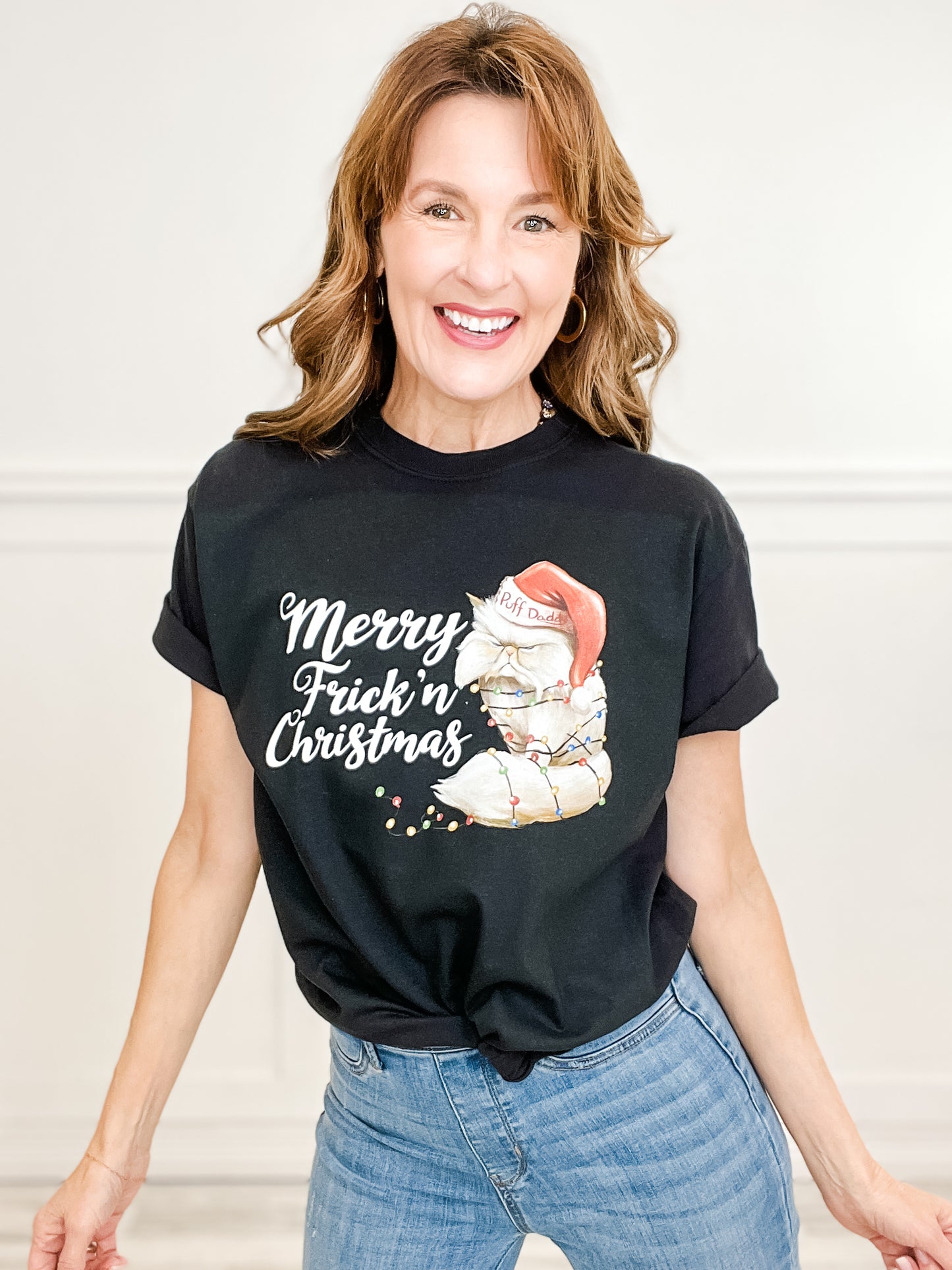 Merry Frick'n Christmas from Puff Daddy Graphic Top