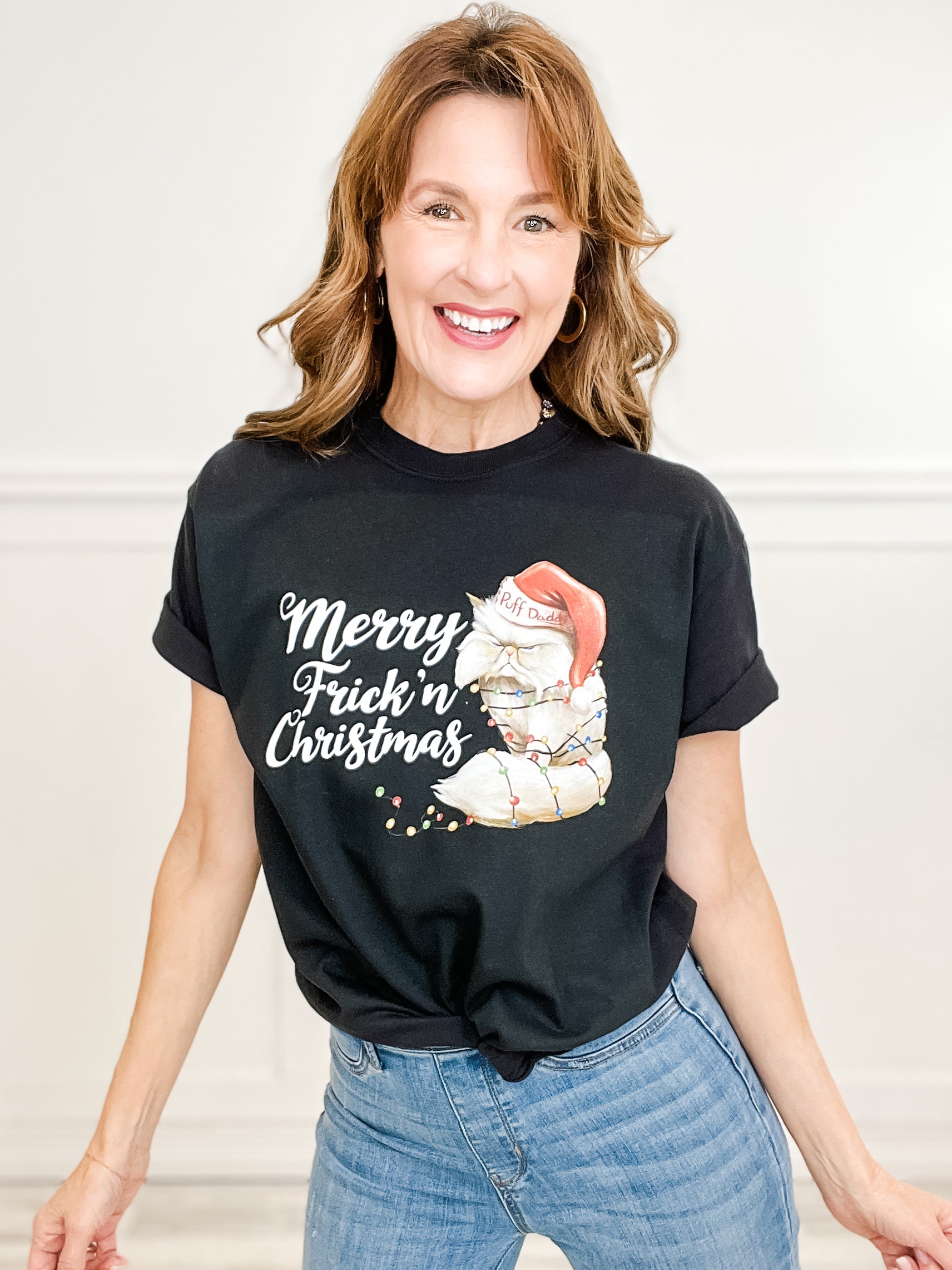 Merry Frick'n Christmas from Puff Daddy Graphic Top