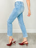 MICA Denim Mid Rise Cigarette Crop Jeans