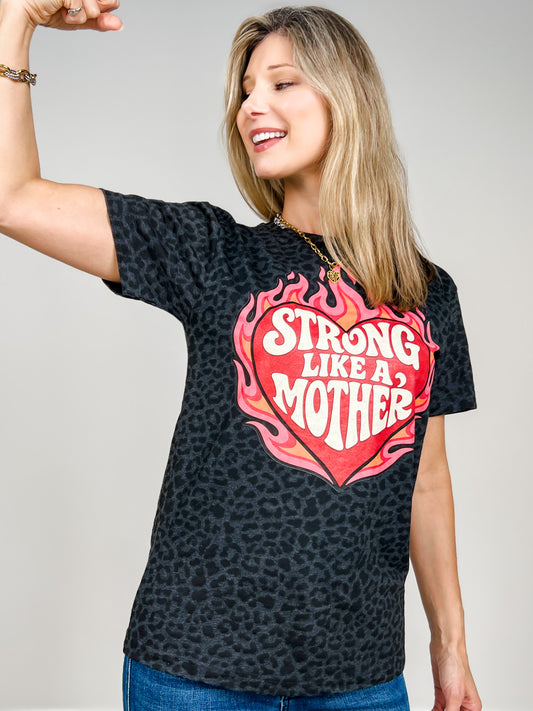Strong Like a Mother Graphic Tee