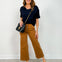 MICA Super High Rise Wide Crop Leg Jeans