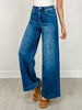 MICA Denim Super High Wide Leg Slouchy Wash Jeans