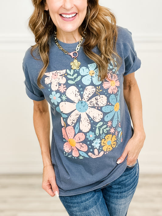 Summer Flowers Graphic Tee