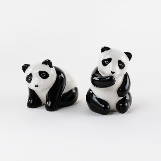 Panda Salt & Pepper, Gift Box, Ceramic, 2.75"