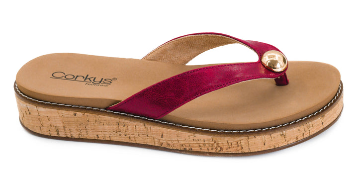 Corkys Off The Deep End Sandals in Red