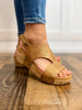 Corkys Refreshing Wedge Sandal in Brown