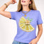 Patchwork Lemon Summer Graphic Tee