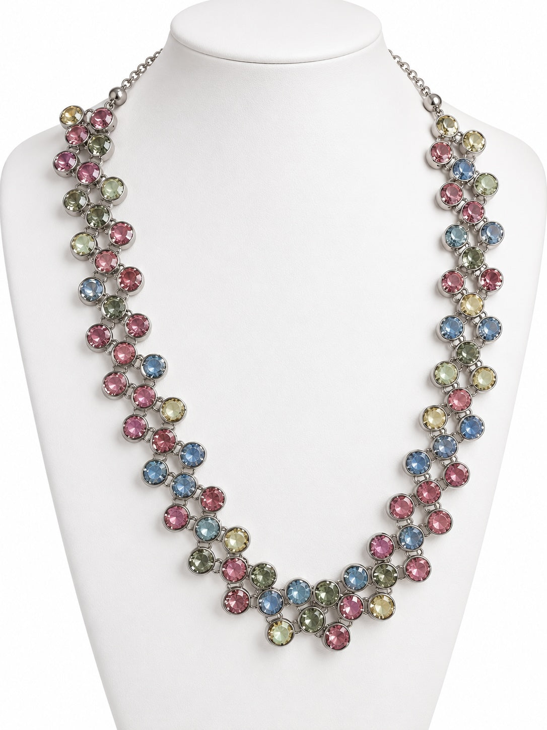 The Poppy Crystal Cluster Necklace