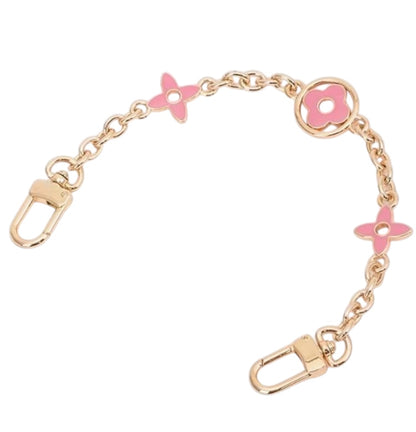 Decorative Bag Chain 3 Charm Link with Clasp