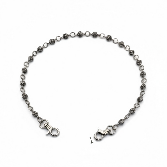 XL Long Decorative Bag Chain 4 Charm Link with Clasp