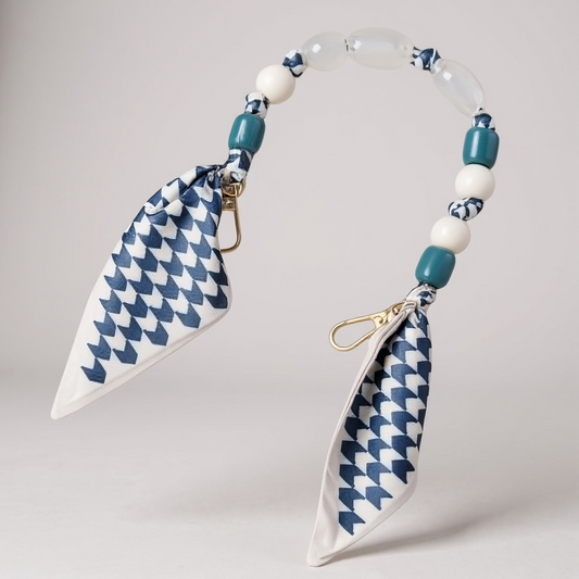 Beaded Bow Purse Strap