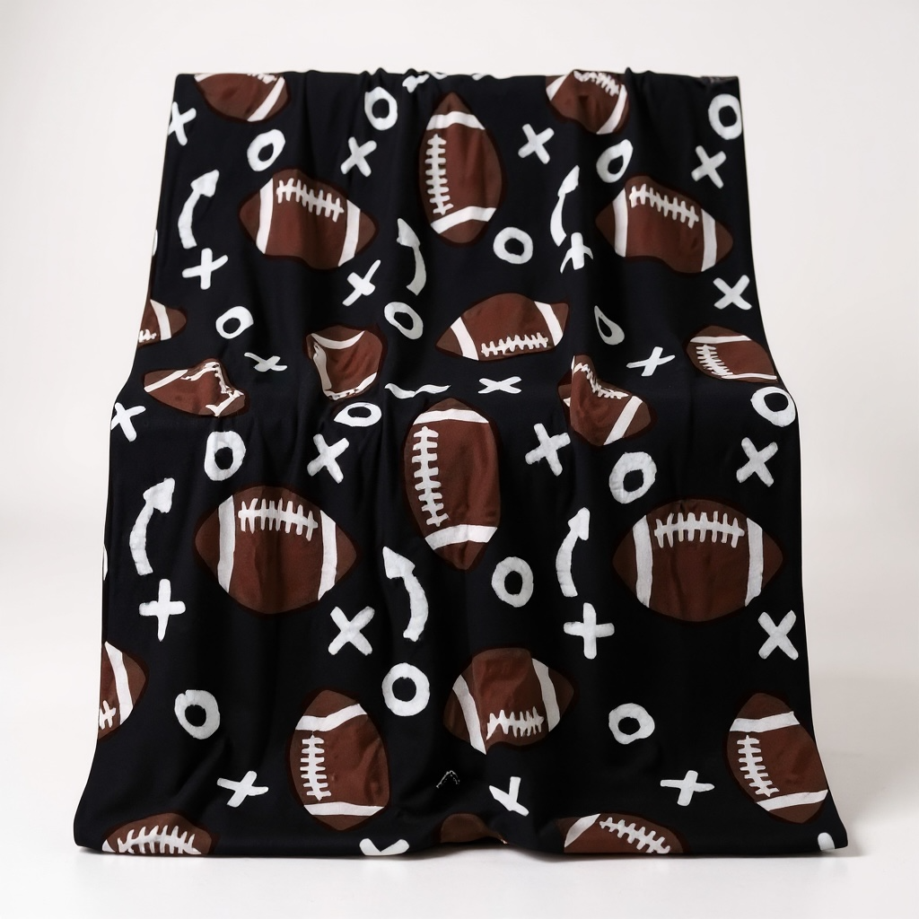 Ultra-Soft Large Football Blanket