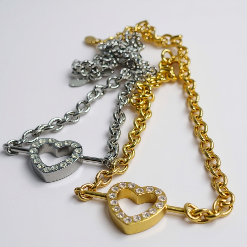 Kali Custom Heart Necklace