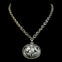 Sterling Plated 17" Chain with Vintage Horse Pendant