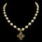 Vintage gold pearl reproduction flower