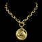 Vintage Reproduction Gold Plated Horse Coin