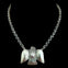 Vintage Sterling Plated Chain with Vintage Reproduction Thunderbird