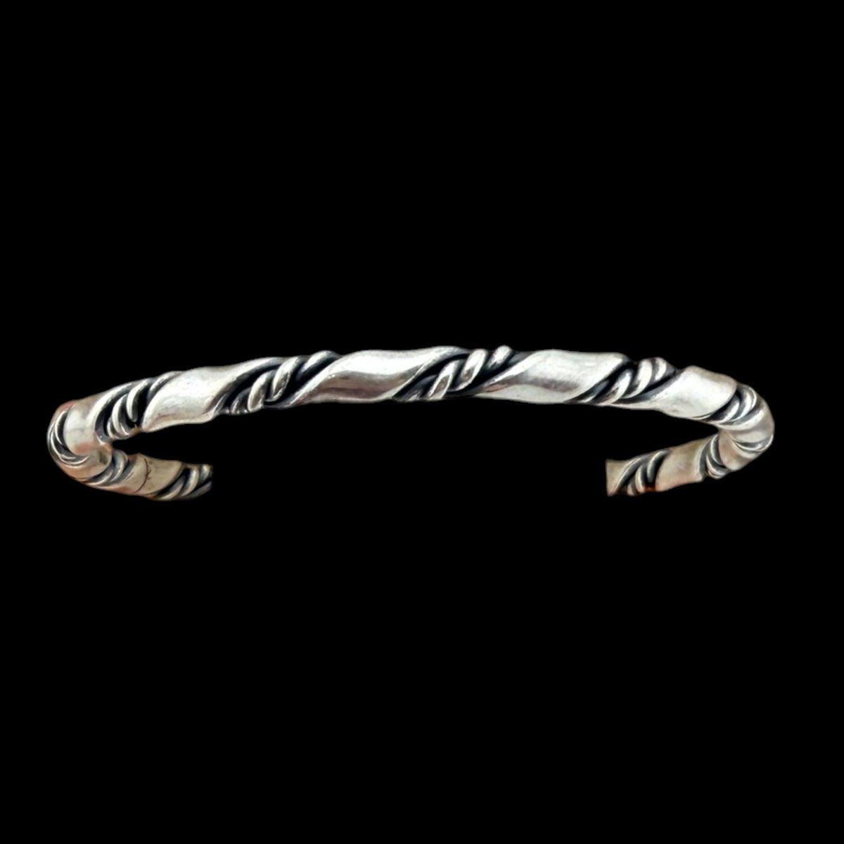 Vintage Reproduction Sterling Twist Bracelet