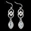 Sterling Plated Vintage Reproduction Piece With Clear Swarovski Crystal