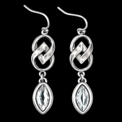 Sterling Plated Vintage Reproduction Piece With Clear Swarovski Crystal