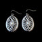 Sterling Plated Vintage Reproduction Earrings