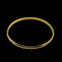 Vintage Gold Bangle with Crystals