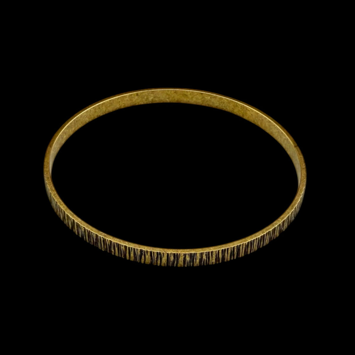 Reproduction Gold Plated Engraved Bracelet