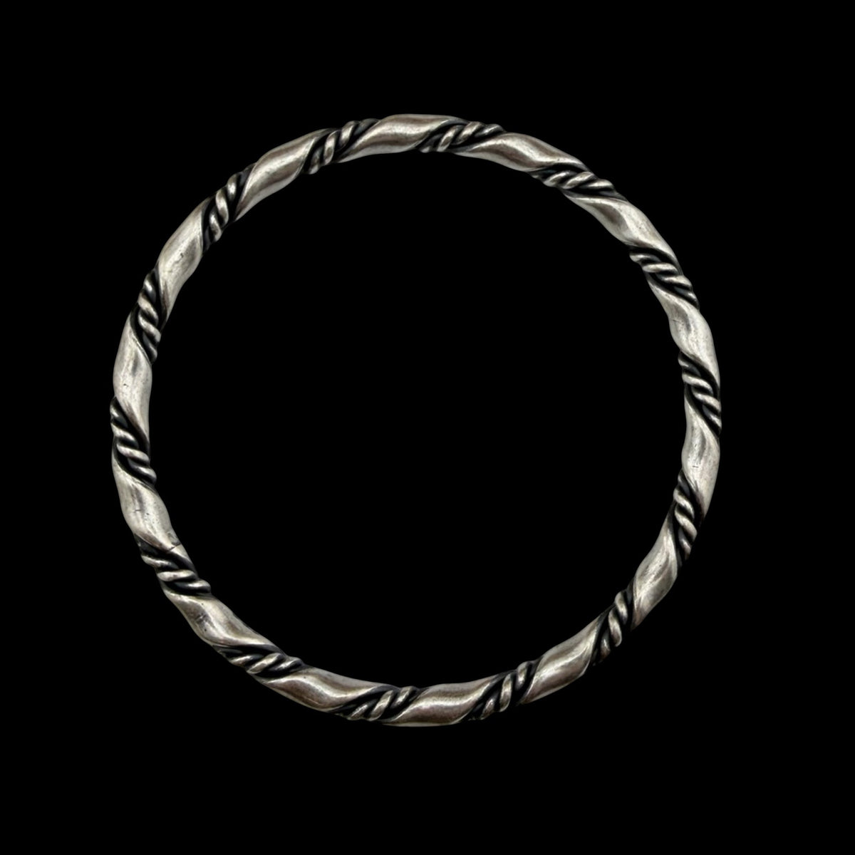 Vintage Reproduction Sterling Twist Bracelet