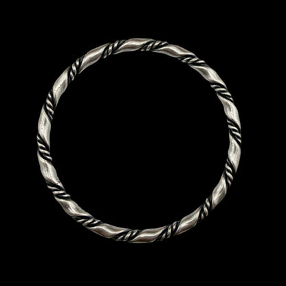 Vintage Reproduction Sterling Twist Bracelet