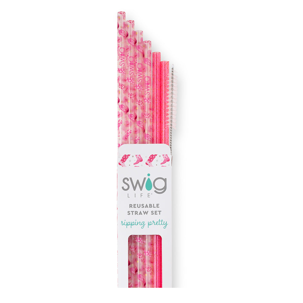 SWIG Reusable Straw Sets
