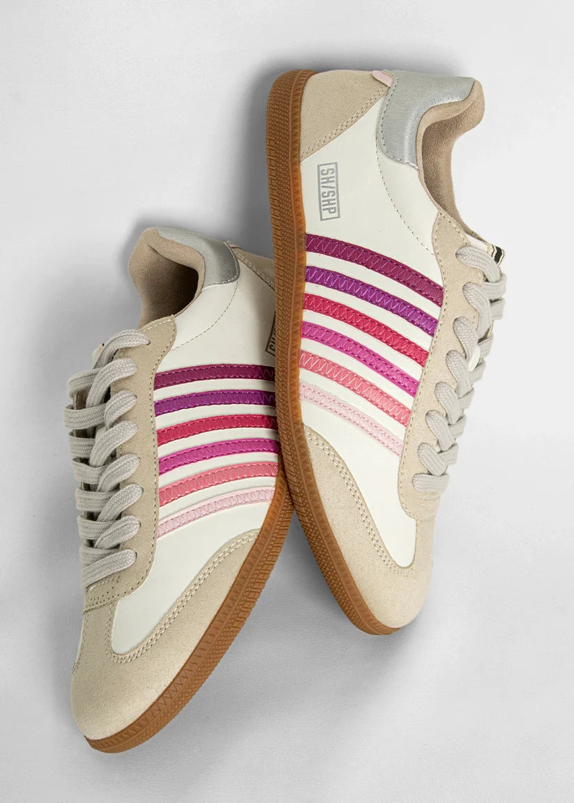 ShuShop Stevie Sneakers in Pink Multi