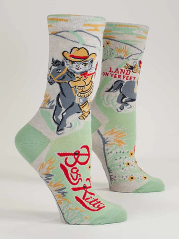 Boss Kitty W-Crew Socks