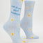This Is My Best Behavior W-Crew Socks