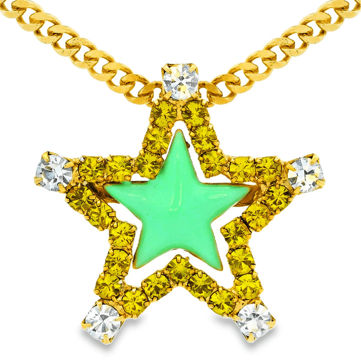 Tova Sweet Star Necklace In Coral