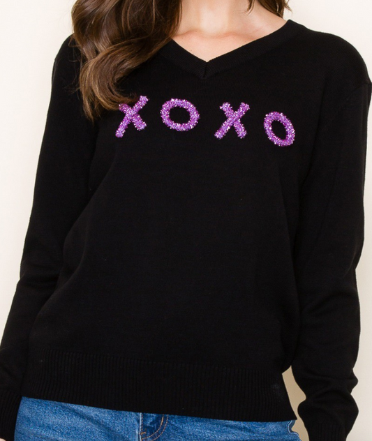 Valentine's XOXO Sweater Top