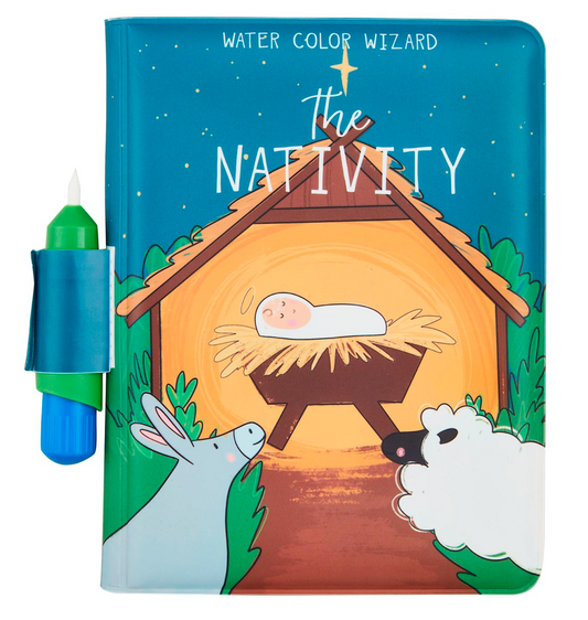 Nativity Water Color Wizard Book