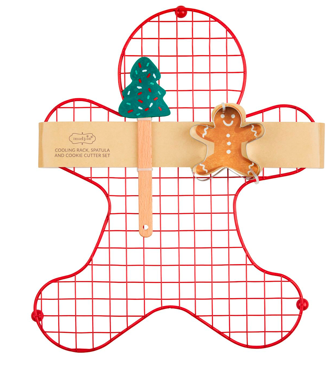 Gingerbread Man Cooling Rack Set