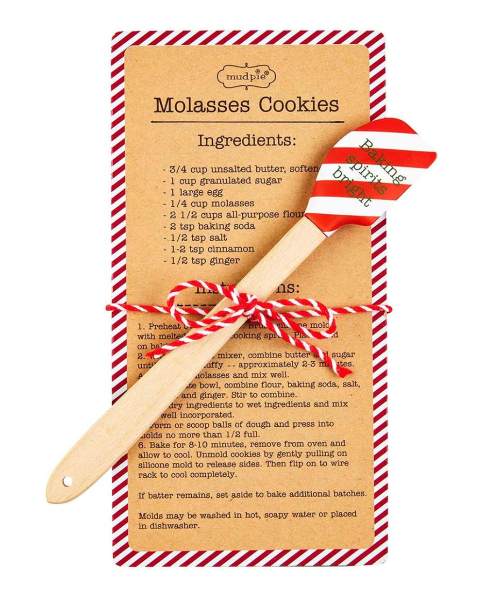 Christmas Baking Mold & Spatula Set