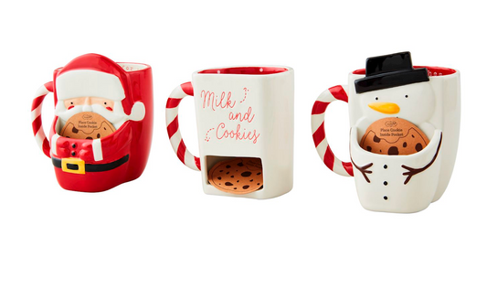 Christmas Cookie Pocket Mugs