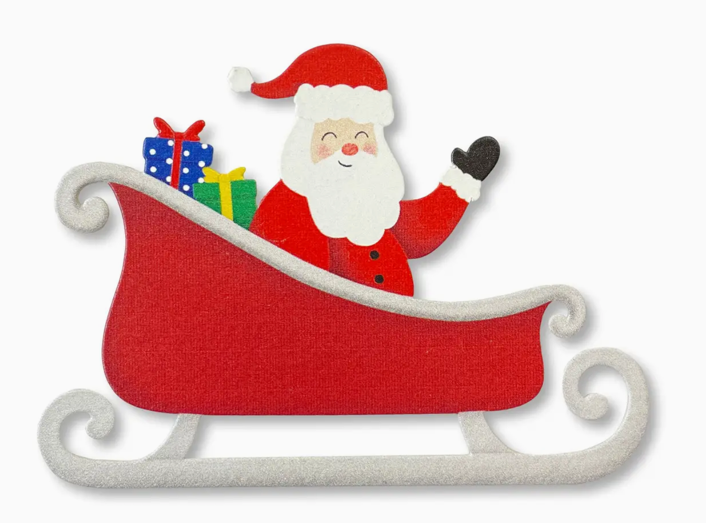 Christmas Roeda Magnet Set Santa Sleigh